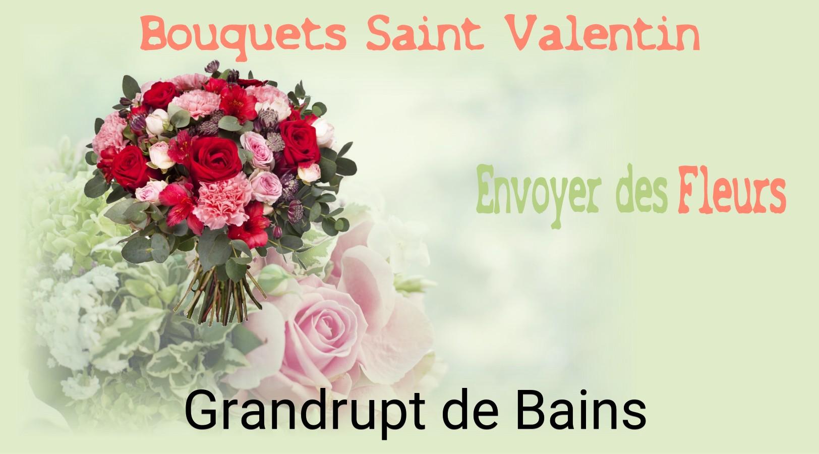Roses de Saint-Valentin livrées à Grandrupt-de-Bains